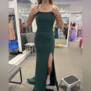 Prom dress purchased last year from Winged Monkey, worn once, size 0